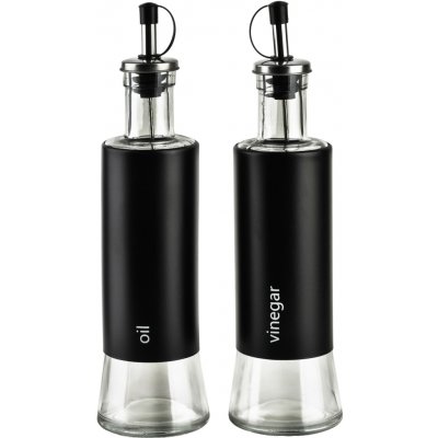 Allesken Sada 2 ks láhví na olej a ocet TASTE černá 300 ml – Zbozi.Blesk.cz