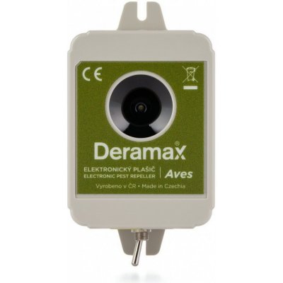 Deramax Aves Ultrazvukový plašič a odpuzovač ptáků 4710442 – Hledejceny.cz