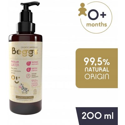 BEGGS Dětská micelární voda 200 ml – Sleviste.cz