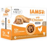 Iams Delights kitten kuře v omáčce 12 x 85 g – Hledejceny.cz