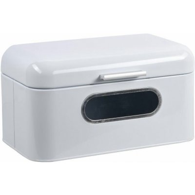 Kesper Chlebník 30 × 15,4 × 18 cm, nerez, bílý – Sleviste.cz
