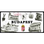 Mesto Bratislava 2 - ceduľa 30cm x 20cm Plechová tabuľa – Sleviste.cz