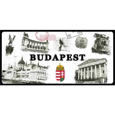 Mesto Bratislava 2 - ceduľa 30cm x 20cm Plechová tabuľa – Sleviste.cz