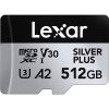 Paměťová karta Lexar microSDXC Professional Silver Plus 512GB LMSSIPL512G-BNANG