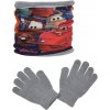 Disney cars šedý nákrčník + rukavice