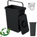Prosperplast SYSTEMA BASIC recyklovaný černý 23 l – Zboží Dáma