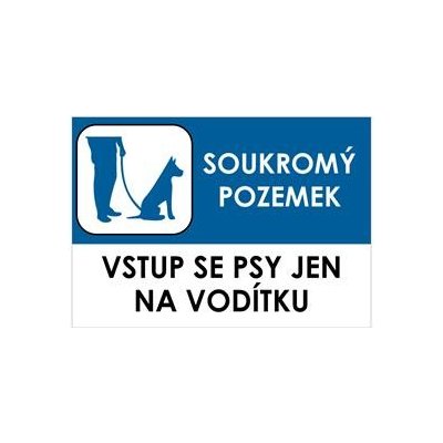 VSTUP SE PSY JEN NA VODÍTKU, Samolepka A5 – Zbozi.Blesk.cz