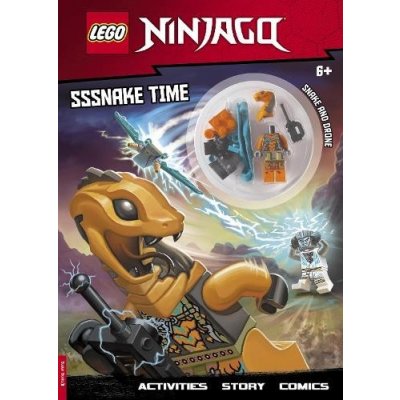 LEGO® R NINJAGO R: Sssnake Time Activity Book with Snake Warrior Minifigure