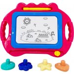 Magnetická kreslící tabulka červená – Zboží Mobilmania