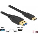 Delock 84006 USB 3.2 Gen 2 A (M) - USB 3.2 Gen 2 C (M), 3m, černý