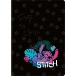 CoolPack Školní sešit 464 Stitch Black A4 linkovaný – Sleviste.cz