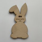 Dřevěný zajíc 11 cm – Hledejceny.cz