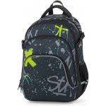 Oxybag OXY SCOOLER batoh Graffiti modrá – Zboží Dáma