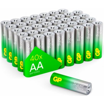 GP Super Alkaline AA 40ks 03015AETA-B40 – Zbozi.Blesk.cz