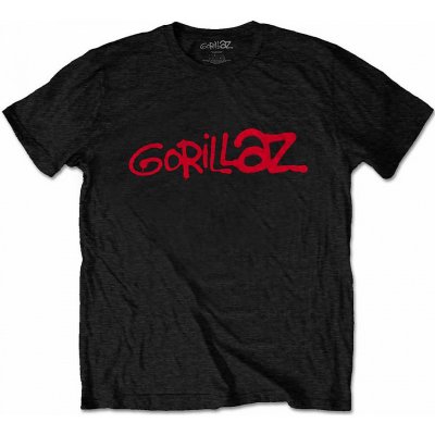 Gorillaz tričko Logo Black