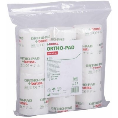 Ortho-Pad Obinadlo polstrovací pod sádru Ortho-Pad 10 cm x 3 m 6 ks v balení – Sleviste.cz