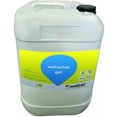 Webertec GEL - Třísložková injektážní pryskyřice složka A - gel - 24 kg 1 ks – Hledejceny.cz