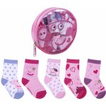 Cerdá Peppa Pig 5PACK dětské ponožky vícebarevné