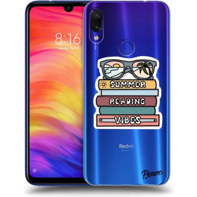 Pouzdro Picasee silikonové Xiaomi Redmi Note 7 - Summer reading vibes čiré