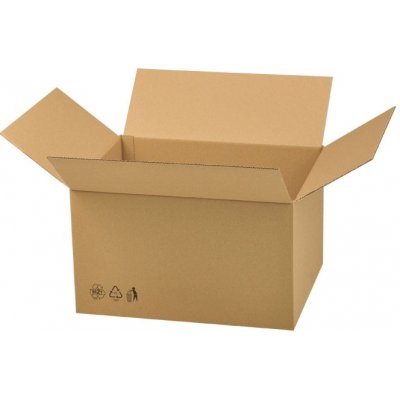 Eobaly.cz krabice klopová 410 x 320 x 250 mm 25 ks – Zboží Živě