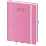 Print Pop růžový B6 Týdenní 2027 – Zboží Živě