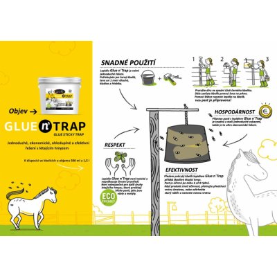 Horse Master Glue´n Trap 0,5 l – Zboží Dáma