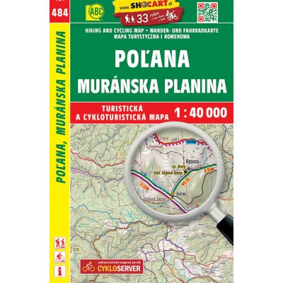 484 Poľana Muránska planina 1:40.000