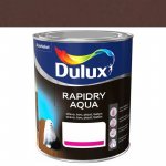 Dulux Rapidry Aqua 2,5 l tmavě hnědá – Zboží Mobilmania