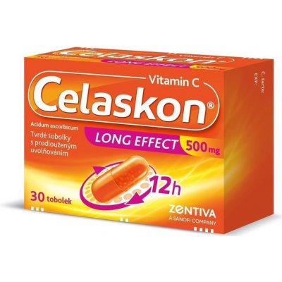 Celaskon Long Effect Vitamin C por.cps.pro. 30 x 500 mg