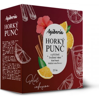 AGIBERIA Horký punč svařené víno 25x20g – Zboží Mobilmania