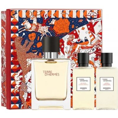 Hermes Terre D Hermes EDT 50 ml + sprchový gel 40 ml + voda po holení 40 ml dárková sada – Hledejceny.cz