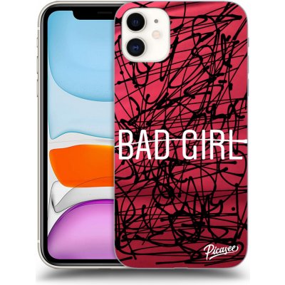 Pouzdro Picasee silikonové Apple iPhone 11 - Bad girl čiré – Zboží Mobilmania