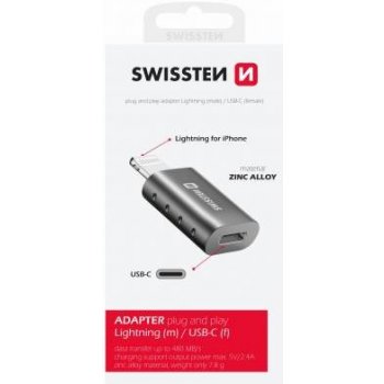 Swissten ADAPTER LIGHTNINGM/USB-CF