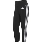 Dámské legíny adidas OPTIME ESSEMTIALS 3 STRIPE 3/4 ČernáBílá – Zboží Mobilmania