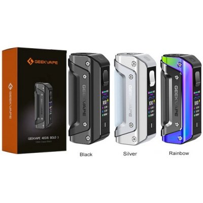 GeekVape Aegis Solo 3 MOD 100W Rainbow – Zboží Dáma