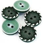 Knoflík dvoudírkový - 28" - 17,78mm - různé barvy Knoflík dvoudírkový - 28" - 17,78mm: Zelená – Hledejceny.cz