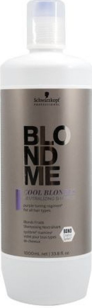 Schwarzkopf Blondme bezsulfátový šampon pro studené odstíny blond bez  sulfátů Tone Enhancing Bonding Shampoo 1000 ml | Srovnanicen.cz
