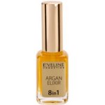 Eveline Cosmetics Nail Therapy regenerační elixír na nehty a nehtovou kůžičku Argan Elixir 8 in 1 12 ml – Zboží Dáma