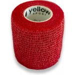 yellowBAND Kohezivní obinadlo 5 cm červená – Zboží Dáma