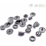 Plastové KAM nýtky světle šedé – Zboží Dáma