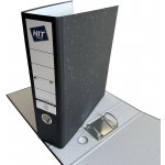 Hit Office Arch.závěs. pořadač A4 7,5 cm mramor – Zboží Živě