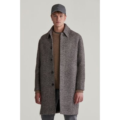 Gant Wool Car Coat hnědá – Zboží Dáma