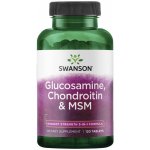 Swanson Glukosamin Chondroitin i MSM 120 tablet – Hledejceny.cz
