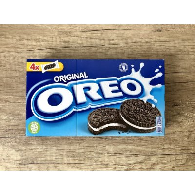 Oreo Original Kakaové sušenky s náplní s vanilkovou příchutí 176 g