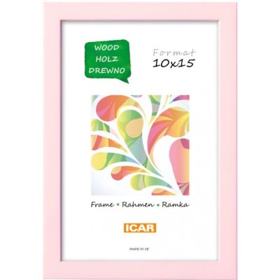 CODEX PINIA 10x15, dřevo, 6 Světle růžová – Hledejceny.cz
