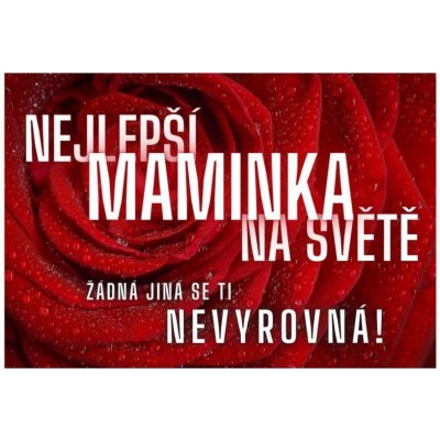 Dárkoviny Kartička pro maminku – Zbozi.Blesk.cz