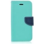 Pouzdro ForCell Fancy Book mint HTC Desire 630 modré – Sleviste.cz