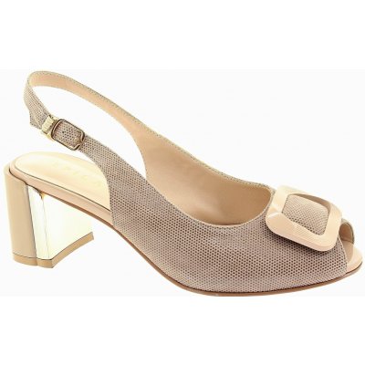 Epica dámské kožené lodičky K3K380027B-03-I-255 béžové – Zbozi.Blesk.cz