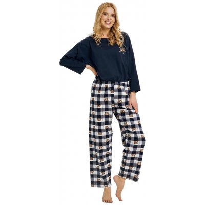 Taro dámské ASTRID 3441 tmavě modrá FLANEL – Sleviste.cz