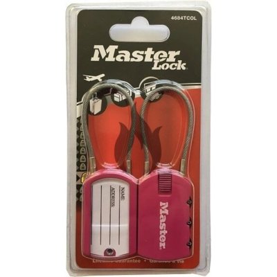 Master Lock 4684EURTCOL růžový 2 ks – Hledejceny.cz